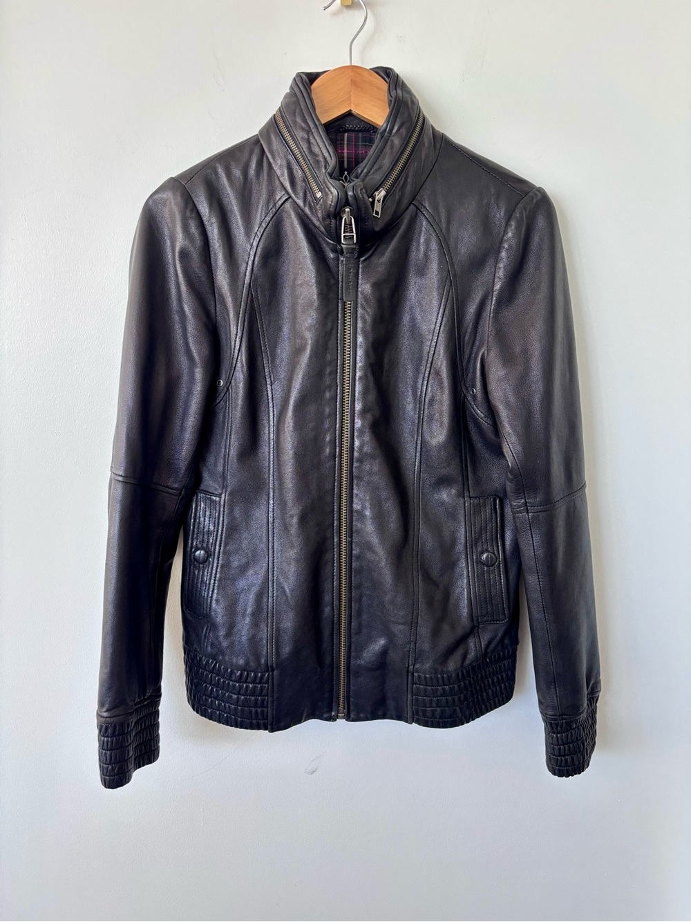 Mackage for Aritzia leather jacket